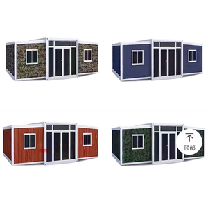 <span class=keywords><strong>Maison</strong></span> conteneur extensible à double aile de 20/40 pieds, 1 à 4 chambres, avec chambre, salon, cuisine et salle de bain - Product Image 4