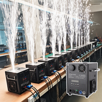 Machine à étincelles froides 750W pour mariage, DJ, fête, scène, machine à étincelles télécommandée DMX, feux d'artifice froids