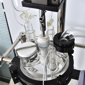 10L 20L 100L Chất Lỏng Khuấy Hỗn Hợp Phản Ứng Hóa Học Máy Phòng Thí Nghiệm Chân Không Trộn Thủy Tinh Borosilicate Trộn Xe Tăng Với Khuấy - Product Image 2