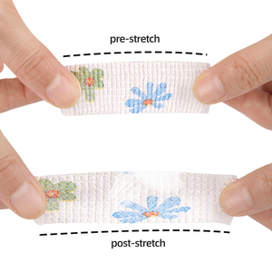 Đàn hồi tự dính cố kết băng cuộn linh hoạt căng ngón tay hỗ trợ bọc thể thao thể thao Băng - Product Image 3