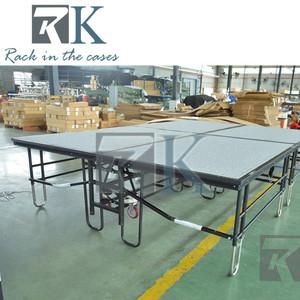 Escenario Plegable de Acero, Plataforma Portátil Móvil para Hoteles, Banquetes, Salones de Baile, Bodas y Fiestas - Product Image 4