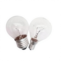 Ampoule boule givrée transparente C35 G40, type bougie, culot E27/E14, 220-240V, pour exportation directe usine