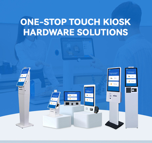 Máy tính để bàn 21.5 inch tương tác màn hình cảm ứng PC Máy in nhiệt QR mã Scanner thanh toán kiốt cho POS tự dịch vụ - Product Image 6