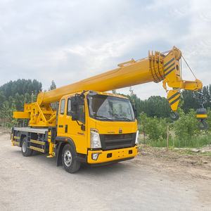 איכות גבוהה kama 10 טון 5 חלקים בום מיני משאית מנוף מנוע משאבת תיבת הילוכים 27m גובה הרמה נייד הידראולי מנופים עבור - Product Image 1