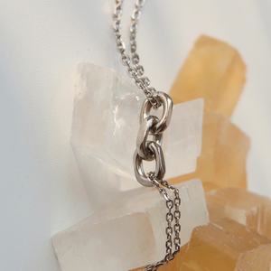 Collar de Cadena de Moda Personalizado, Chapado en Oro, de Acero Inoxidable Antideslustre, al por Mayor para Mujer - Product Image 3