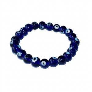 Fashion Jewelry Premium Beaded Bracelet Good Luck Protection Charm Unisex Peace Anniversary Baby Shower Gift Evil Eye - Product Image 1
