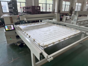 Macchina da Cucire Industriale per <span class=keywords><strong>Materassi</strong></span>, Macchina Computerizzata per Quilting a Braccio Lungo - Product Image 1