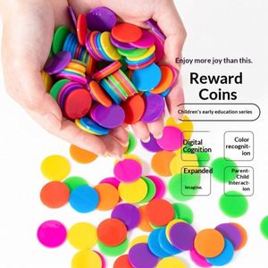 Wholesale PS Material Poker Chips High Quality Plastic Casino Poker Chips Custom Logo for Home Club Game <b>Entertainment</b> - Product Image 3