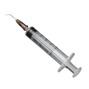 Irrigador Oftálmico Desechable Weigao Jierui de 5 ml, Aguja de Irrigación de Conducto Lacrimal de PVC Estéril, Punta Plana y Punta Curva - Product Image 2