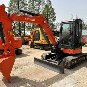 รถขุดตีนตะขาบขนาดเล็ก5ตันรถขุดมือสอง HITACHI ZX50U มือสอง - Product Image 4