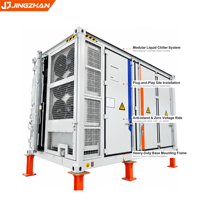 Conteneur de stockage d'énergie modulaire refroidi par liquide avec EMS BMS pour la livraison et le support de projets de centrales électriques distribuées