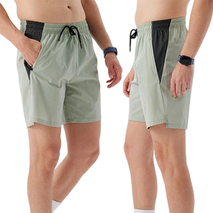 Pantalones Cortos Deportivos Ajustados para Hombre, Leggings Cortos de Poliéster y Elastano, Pantalones Cortos Deportivos Transpirables para Entrenamiento - Product Image 3