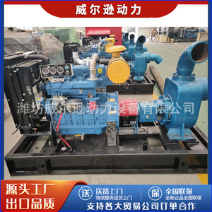Groupe motopompe diesel 100 kW 1500 tr/min pour drainage fluvial, irrigation agricole et lutte contre les inondations - Product Image 4