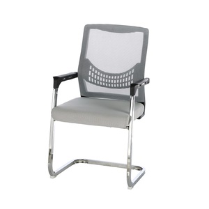 Sedia da ufficio ergonomica di alta qualità 2026 con design a fiocco, gambe in metallo, schienale in rete e braccioli in plastica - Product Image 6