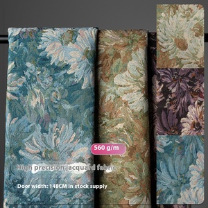 <span class=keywords><strong>Tissu</strong></span> jacquard en microfibre style Fabmonet <span class=keywords><strong>pour</strong></span> vêtements faits main, tapis de table, jupes, <span class=keywords><strong>peinture</strong></span> à l'huile en gros - Product Image 2