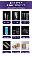 Pailles en plastique PP jetables colorées personnalisées avec logo imprimé, à embout plat et tube droit pour boissons, vente en gros