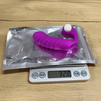 Amazon Hot Scissors Design Nippel-Klitoris-Vibrator App-Fernbedienung Kleiner Mini-Zauberstab Massage-Vibrator für Frauen