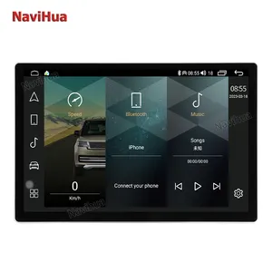 Navihua 범용 자동차 라디오 GPS 네비게이션 멀티미디어 시스템 터치 스크린 DVD 플레이어 11.5 인치 12.95 인치 더블 딘 자동차 스테레오