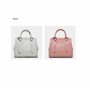 Leather Full Grain Crossbody Ladies Bag with <b>Bow</b> and Zipper Stylish Spacious Travel Perfect Blend of Elegance and Durability - Product Image 2