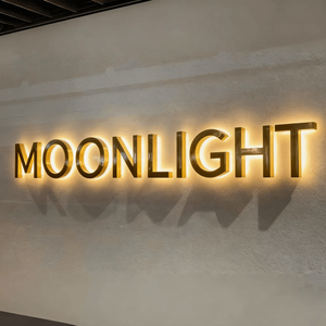 ป้ายโฆษณาป้ายไฟ LED ตัวเลขแบบช่องทางธุรกิจมีไฟส่องสว่างตามต้องการ - Product Image 6