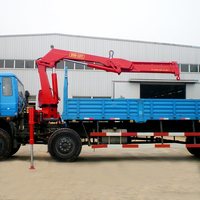5 tonnes hydraulique pliant boom grua manipulateur camion grue grue mobile camion grue bonne qualité en Chine à vendre
