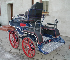 Chariot à Chevaux à 4 Roues de Haute Qualité et à Prix Abordable / Sulky Facile à Utiliser pour Transport Spécialisé - Product Image 2