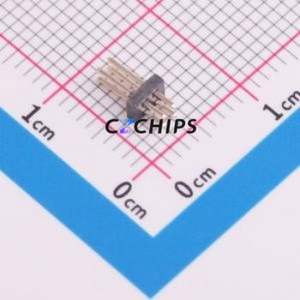 1271WV-2x2P Pin Header Through hole Component (THT),P=1.27mm Connector 2x2P 1.27mm Pin Header Through Hole - Product Image 1