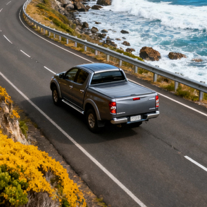 Cubierta de Caja de Camioneta Enrollable de Aluminio con Cierre Impermeable <span class=keywords><strong>4x4</strong></span>, Compatible con Navara NP300 y <span class=keywords><strong>Mitsubishi</strong></span> <span class=keywords><strong>L200</strong></span> - Product Image 1