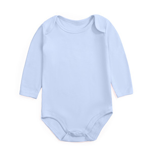 Offre Spéciale nouveau-né tissu 100% coton bébé barboteuses manches longues bébé Onesie fille garçon barboteuse body combinaison - Product Image 3