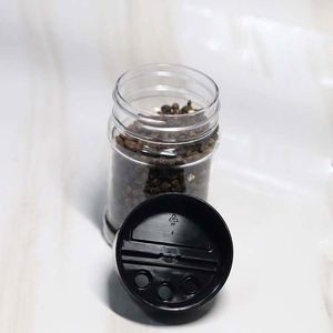 Vente en gros pot en PET de 150ml outils pour herbes et épices en plastique assaisonnement sel et poivre pour cuisine barbecue ustensiles de cuisine en gros - Product Image 4