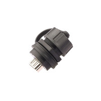 Connecteur de câble étanche IP67 Lshitech Aviation Plug 0,3-1m, prise femelle/mâle, montage sur panneau industriel avec port USB