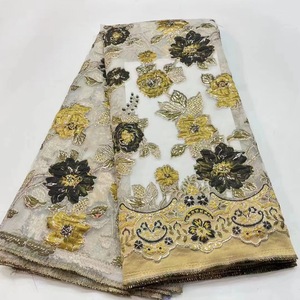 Mới thời trang Wedding party DRESS Bridal DRESS vải chất lượng cao đính cườm áo thêu phi French ren Phụ Nữ Ăn mặc - Product Image 4