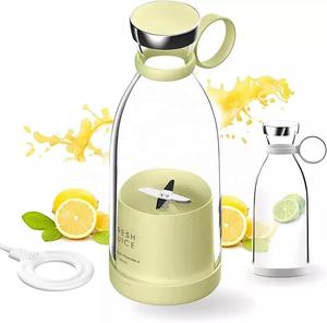 Liquidificadores elétricos para smoothiie, frascos e liquidificadores portáteis sem fio com 350ml para carregamento, mini espremedor portátil - Product Image 4