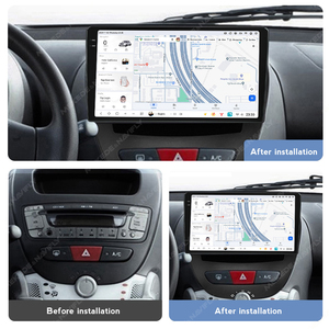 Système audio intelligent Android Auto DUDU7 A7870 pour Peugeot 107 2009-2015, Toyota <span class=keywords><strong>Aygo</strong></span>, Citroën C1 2005-2014 - Product Image 4
