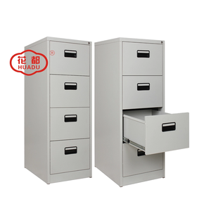 Custom Easy Assembly Steel Office Filing <b>Cabinet</b> 4-<b>Drawer</b> Durable Large Capacity <b>Storage</b> for Workshop Gym - Product Image 2