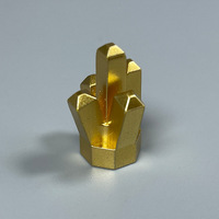Juguete promocional Moc, bloques de construcción de partículas pequeñas, cristal mineral, piedra preciosa, decoración, juguete de plástico