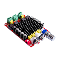 Amplificateur de puissance numérique pour voiture XH-M510 TDA7498, haute puissance, 2x100W, DC14-34V, 96x64x25mm