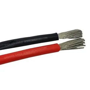 SYS AGCR 8AWG 1650/0.08mm O.D.6.50mm Battery Terminal Silicone Soft Tinned Copper Wire