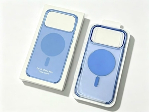 Coque de téléphone magnétique transparente couleur originale pour iPhone 18 17 Pro Max avec animation NFC pop-up, dos rigide et logo - Product Image 5