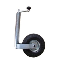Cric de remorque léger prix usine, matériau Q235, roues en caoutchouc massif 10 pouces, charge utile maximale 13T/16T, marque JXX