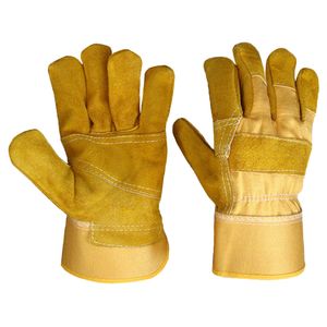 ENTE SAFETY Guantes de seguridad de invierno de trabajo de cuero de vaca duraderos de alta resistencia para soldadura protectora de mano para el trabajo - Product Image 6