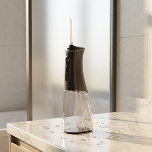 Nouveau produit 2026 – Hydropulseur dentaire <span class=keywords><strong>électrique</strong></span> portable sans fil IPX7 avec buse rotative à 360° pour le nettoyage des dents - Product Image 1