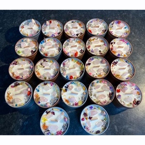 Productos de aromaterapia para el hogar, nuevas piedras preciosas de diseño, velas perfumadas de encanto con cristales y flores, Chakras, 2023 - Product Image 3