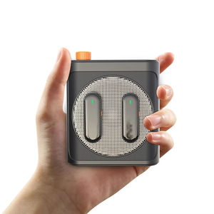 M29 Haut-parleur sans fil portable avec microphone cravate pour enseignants, personnes âgées, guides touristiques, entraîneurs, système de conférence audio - Product Image 5