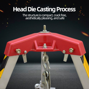 Hot Bán Hợp Kim Nhôm Cứu Hộ Tripod 135M-214M Mùa Thu Bảo Vệ Hạn Chế Không Gian Lift Tripod Với Tời Mùa Thu Bảo Vệ Chân Đế - Product Image 5