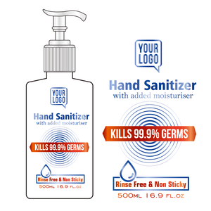 Mỹ phẩm chai Sticker cuộn trong suốt dập nóng lá vàng Logo Sticker in ấn nhãn - Product Image 1