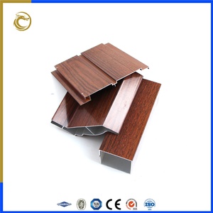 Perfiles de Aluminio con Acabado de Madera para Gabinetes de Cocina, Roble Caoba, Paneles de Aluminio para Gabinetes - Product Image 1