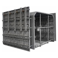 Système de coffrage en aluminium pour projets de grande hauteur |   Réutilisable 300 cycles |   Panneaux personnalisés en provenance d'usine