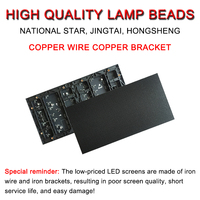 Module d'écran matriciel LED couleur P1.25 P1.53 P1.86 P2.5 pour panneau vidéo et signalétique publicitaire
