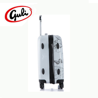 Valise personnalisée, ensemble de bagages papillon avec impression PC, adapté aux longs voyages